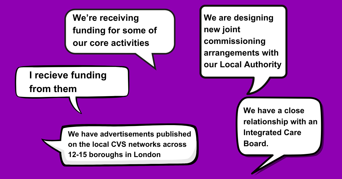 What is working well in your relationship with local government?