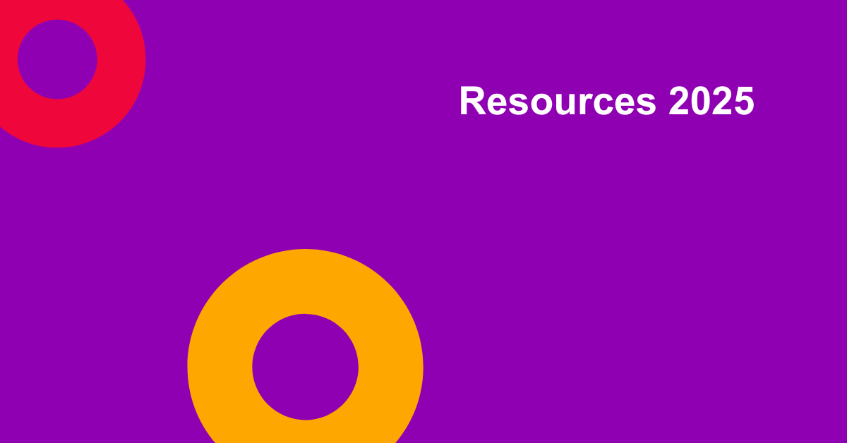 Resources for charities and community groups – 2025